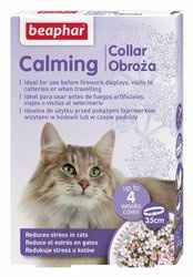 Obroża antystresowa i relaksacyjna dla kota Calming Collar 35 cm