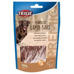 Paski z jagnięciną i rybą Premio Marbled Lamb Bars 100g