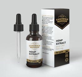 Naturalny ekstrakt konopny Caniwild Hemp Extract CBD 500mg 10ml