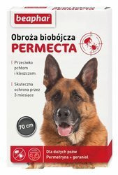 Obroża przeciw pchłom i kleszczom Permecta L - 70cm