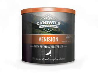 Caniwild Venision with Potato and Vegetables – puszka z zamykanym wieczkiem – 850g