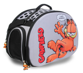 Transporter dla kota Garfield EVA 3D Torba do noszenia kota szara, 43x32x23cm