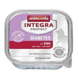 Animonda Integra Protect Diabetes dla kota wołowina tacka 100g