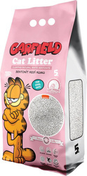 Żwirek z białego bentonitu, zbrylający dla kota Garfield baby powder 5 litrów