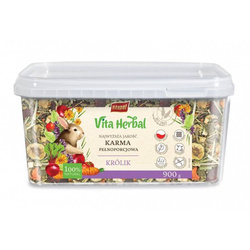 Karma pełnoporcjowa dla królika Vita Herbal wiaderko 900g